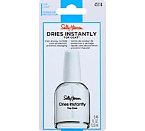 Sally Sh Dries Instantly Top Coat - .14 Fl. Oz.
