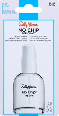 Sally Sh No Chip Acrylic Top Coat - .14 Fl. Oz. - Image 1