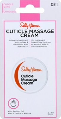 Sally Sh Cuticle Massage Cream - .14 Fl. Oz. - Image 1