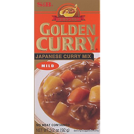 S&B Golden Curry Mx Mild - 3.2 Oz - Image 2