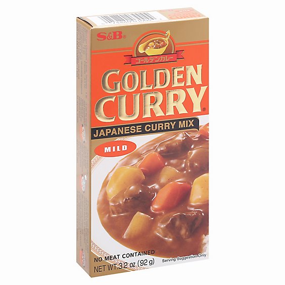 S&B Golden Curry Mx Mild - 3.2 Oz