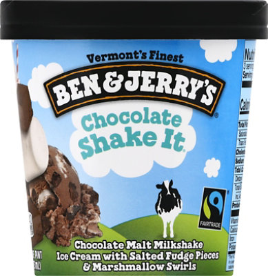 Ben & Jerry's Chocolate Shake It Ice Cream - 16 Oz - Image 2