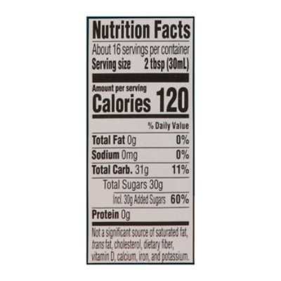 O Organics Syrup Blue Agave - 16.2 Fl. Oz. - Image 3