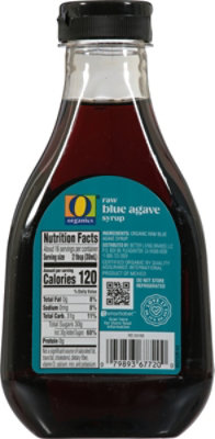 O Organics Syrup Blue Agave Raw - 16.2 Fl. Oz. - Image 5