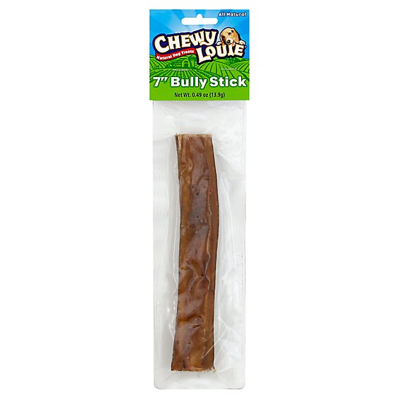 Chewy Louie Dog Treat Bully Stick 7 Inch Bag - 0.49 Oz