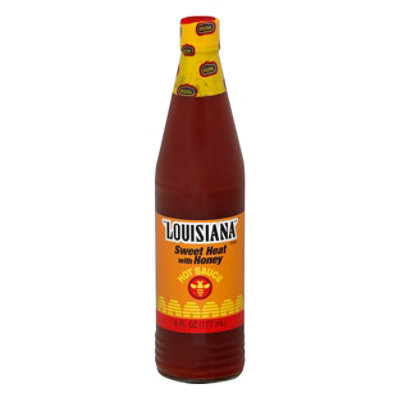 Louisiana Hot Sauce Sweet Heat With Honey - 6 Oz