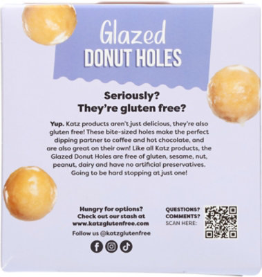 Katz Gluten Free Donut Holes Glazed - 6 Oz - Image 5