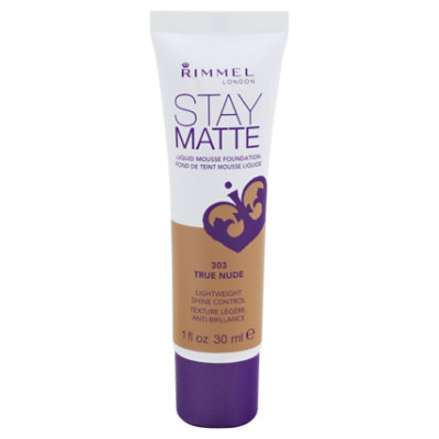 Rimmel Stay Matte Fndt True Nude - 1.0 Fl. Oz. - Image 1