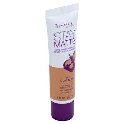 Rimmel Stay Matte Fndt Light Nude - 1.0 Fl. Oz.