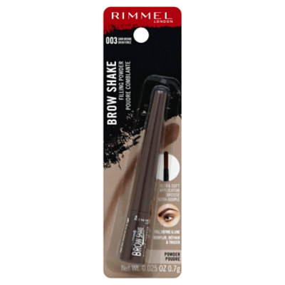 Rimmel Brow Shake Pwdr Dark Brown - 0.17 Fl. Oz.
