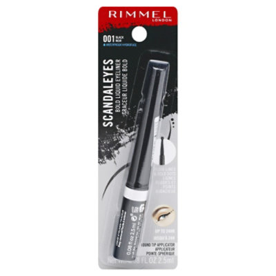 Rimmel Scandaleyes Lq Liner Black - 0.37 Fl. Oz.