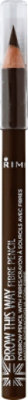 Rimmel Rim Browthisway Fibr Penc Mdbr - .04 Fl. Oz. - Image 2