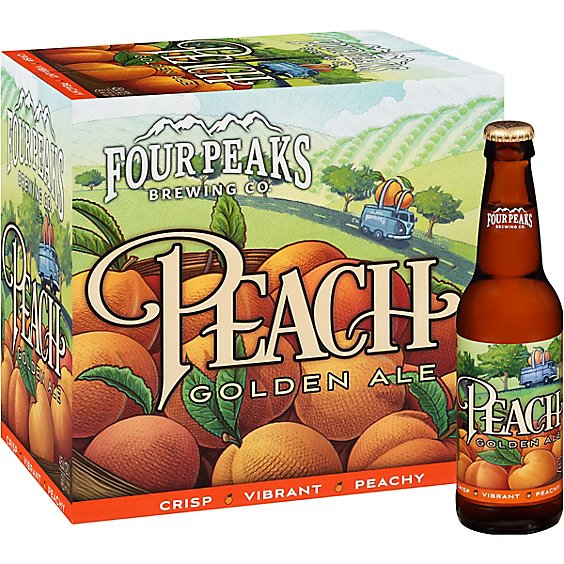 Four Peaks Peach Golden Ale Bottles - 12-12 Fl. Oz.