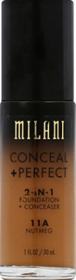 Milani Milani Conceal Perf 2n1 Nutmeg - 1 Fl. Oz. - Safeway