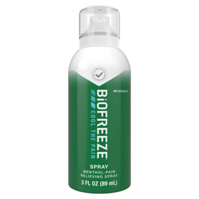 Biofreeze Menthol Pain Relieving Spray - 3 Fl. Oz. - Image 2