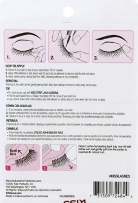 Kiss Ks Blowout Lash Multipk Pompad - 4 Count - Image 4