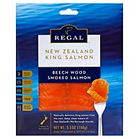 New Zealand King Salmon Smoked Regal Beech Wood - 100 Gram - Image 1