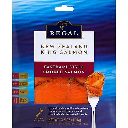 New Zealand King Salmon Smoked Regal Pastrami - 100 Gram - Image 2