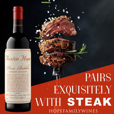 Austin Hope Cabernet Sauvignon Wine - 1.5 Liter - Image 3