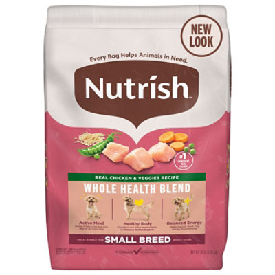 Rachael Ray Nutrish Food for Small Dogs Super Premium Real Chicken &  Veggies Recipe Bag - 14 Lb - vons