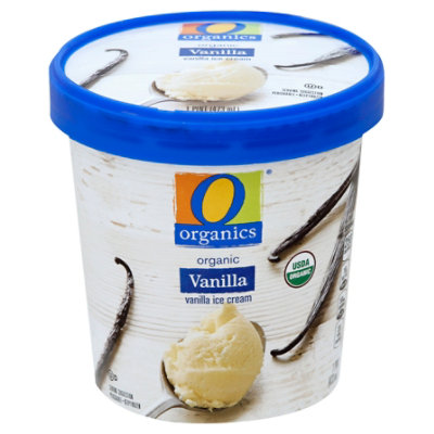 O Organics Ice Cream Vanilla - 1 Pint