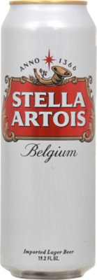 Stella Artois Lager Can - 19.2 Fl. Oz. - Image 2