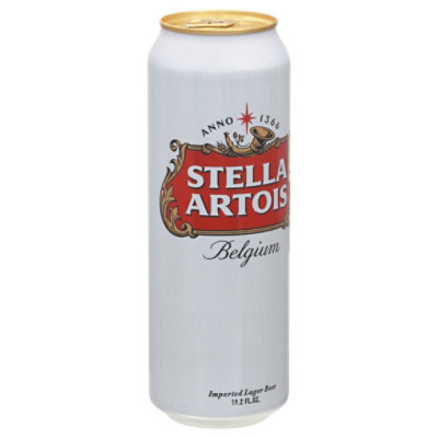 Stella Artois Lager Can - 19.2 Fl. Oz. - Image 1