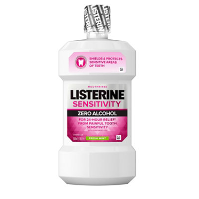 Listerine Mw Sensitivity Zero Alcohol - 16.9 Fl. Oz.