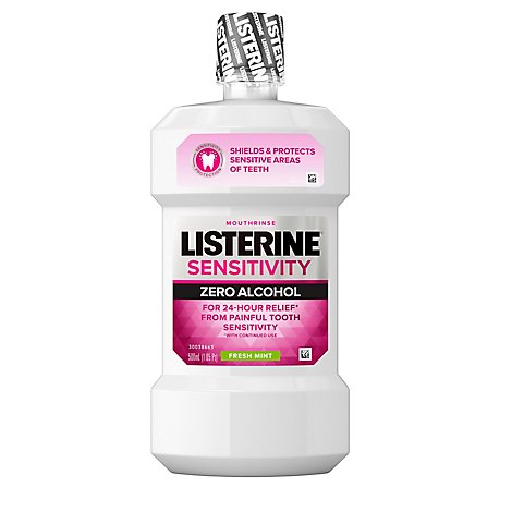 Listerine Mw Sensitivity Zero Alcohol - 16.9 Fl. Oz.