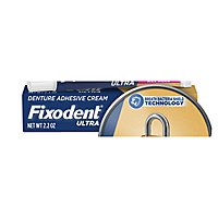 Fixodent Ultra Max Hold Secure Denture Adhesive - 2.2 Oz - Image 2