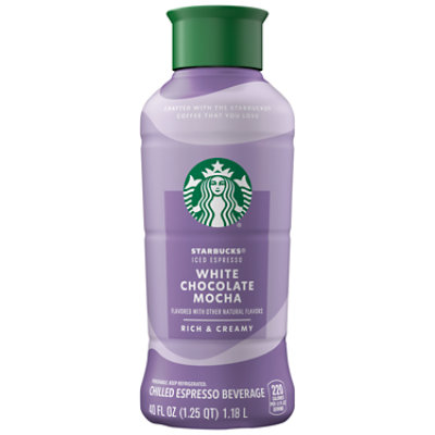 Starbucks Iec White Chocolate Mocha - 40 Fl. Oz.