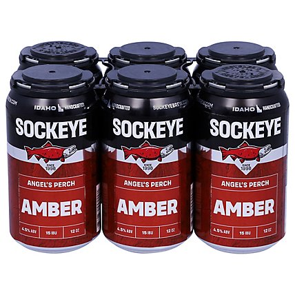 Sockeye Angels Perch Amber In Cans - 6-12 Fl. Oz. - Image 1