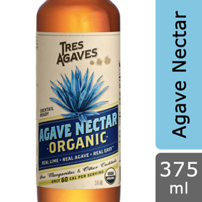 Tres Agaves Organic Agave Mixers Bottle - 375 Ml - Image 1