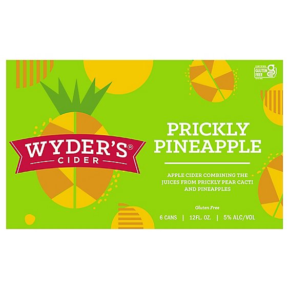 Wyders Prickly Pineapple Cider In Bottles - 6-12 Fl. Oz.