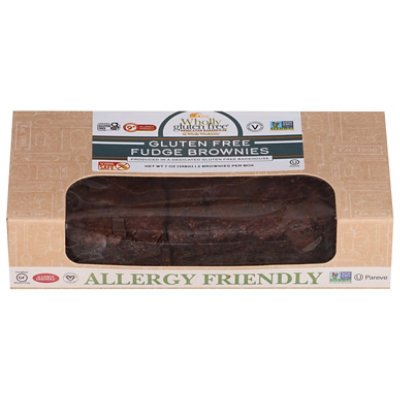 Wholly Wholesome Brownies Fudge Gluten Free - 7 Oz - Image 3