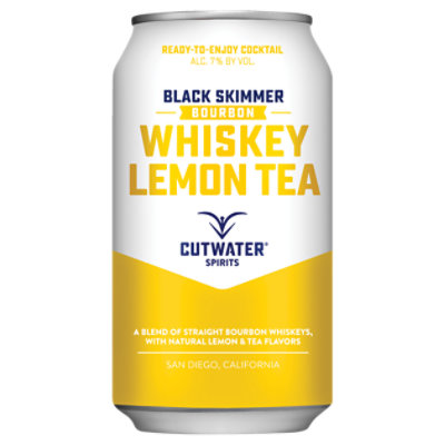 Cutwater Spirits Rtd Whiskey Lemon Tea Cans - 12 Fl. Oz.