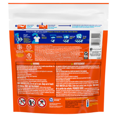 Tide PODS Liquid Laundry Detergent Pacs Ultra Oxi HE Compatible - 15 Count - Image 3