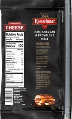 Kretschmar Premium Deli Pre Sliced Provolone Cheese - 8 Oz - Image 5