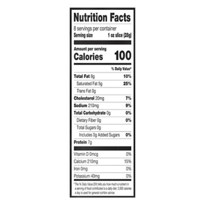 Kretschmar Premium Deli Pre Sliced Provolone Cheese - 8 Oz - Image 3