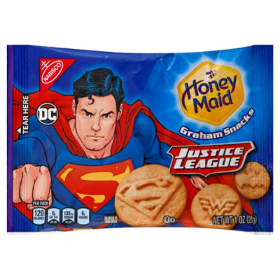 Honey Maid Graham Snacks Justice League - 1 Oz - Vons