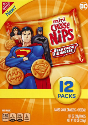 Cheese Nips Crackers Justice League - 12 Oz - Image 2