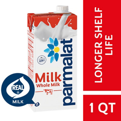 Parmalat Milk Whole Box 1 Quart - 32 Fl. Oz.