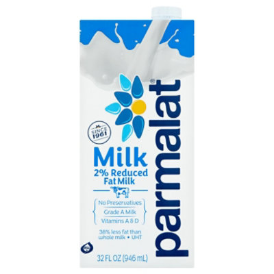 Parmalat Milk 2% Reduced Fat 1 Quart - 32 Fl. Oz. - Image 2