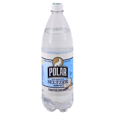 Polar Seltzer Toasted Coconut - 33.8 Fl. Oz. - Image 3