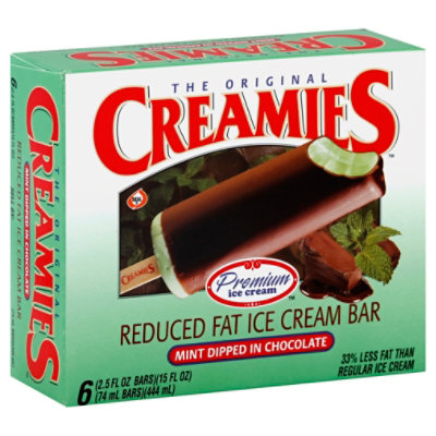Creamies Mint Chocolate Dipped - 15.0 Fl. Oz.
