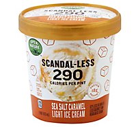 Open Nature Scandal-Less Sea Salt Caramel Light Ice Cream - 1 Pint