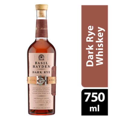 Basil Hayden Dark Rye 80 Proof - 750 Ml - Image 1