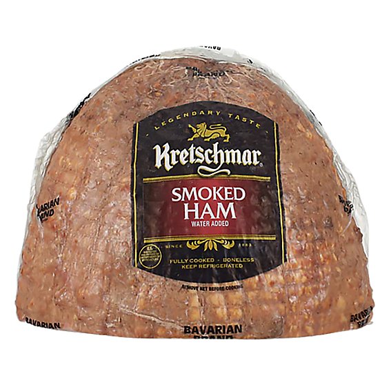 Kretschmar Ham Smoked Half - 0.50 Lb
