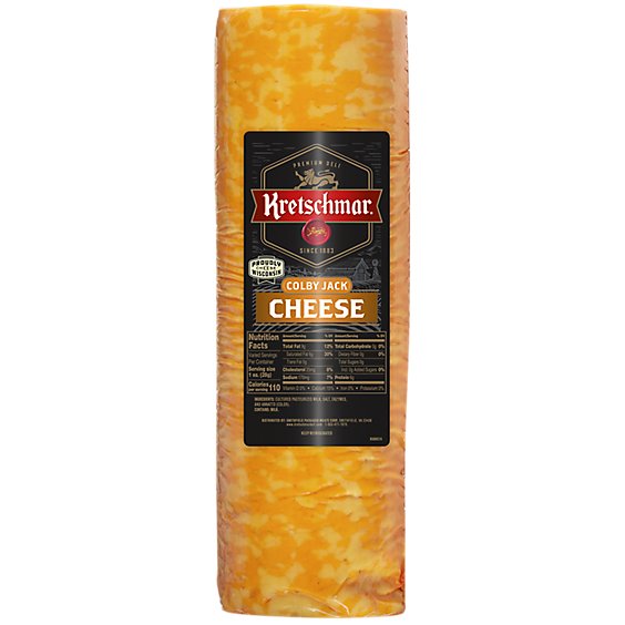 Kretschmar CoLby Jack Cheese - 0.50 Lb
