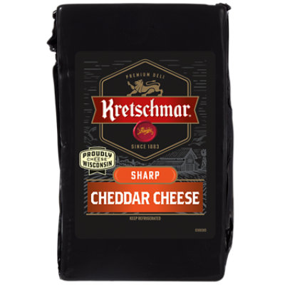 Kretschmar Sharp Cheddar - 0.50 Lb